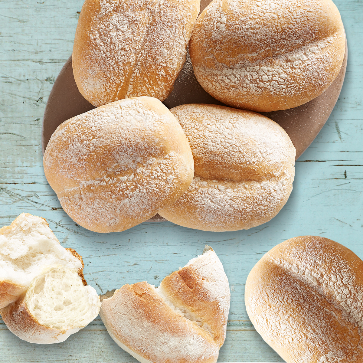 6 Nando's Rolls (Sharing)